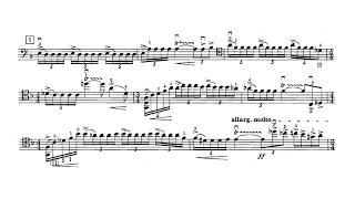 Walton - Passacaglia (1982) for solo cello [w/ score]