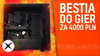 NAJSZYBSZY PC DO GIER ZA OK. 4000 PLN | Ryzen 5 3600 + RX5700: test w grach 2019!