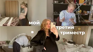 Как проходил третий триместр моей беременности | vlog