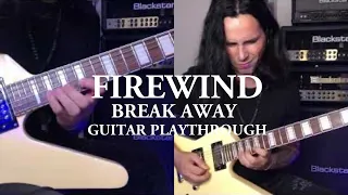 Firewind - Break Away (guitar playthrough)