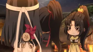 魔道祖师Q ep29 cut2 | 蓝湛化身口袋猫实力宠妻，时刻满足爱妻的小任性，可怜的小金凌险些被狗粮撑死【 The Founder of Diabolism Q 】