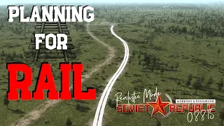 Planning for Rail - Realistic Mode - Workers & Resources: Soviet Republic