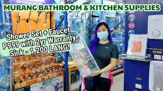 BODEGA SALE! Sink, Faucet, Shower, Bidet, Bathroom Door & Accessories + Warranty Pa! ANG MURA DITO