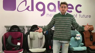 Comparativa Sillas de Coche grupo 2-3, BeSafe - NUNA - Axkid - Recaro - Britax Römer