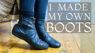 I Made Boots! | Victorian Chelsea Boot-Making