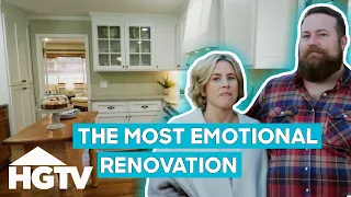 Ben & Erin Moved To Tears While Renovating This Couple's New Home | Home Town