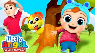 Bermain Petak Umpet di Taman Bermain | Kartun Anak | Little Angel Bahasa Indonesia