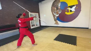 ATA Color Belt Jahng Bong Form (Bo Staff)