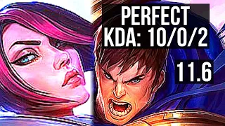 FIORA vs GAREN (TOP) | 10/0/2, Quadra, Legendary, 700+ games | BR Diamond | v11.6