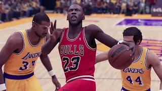 NBA 2K23 Gameplay - All-Time Bulls vs All-Time Lakers - NBA 2K23 PS5