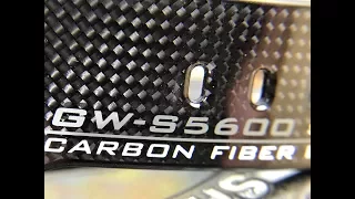 Gshock gw-s5600 carbon fiber square