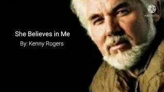 She Believes in Me Kenny Rogers Lovesong w/ LYRICS