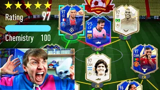 97 RATED!! - LUCKIEST 192 RATED FUT DRAFT EVER!! (FIFA 21)