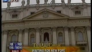 Pope Benedict election Live on Fox News