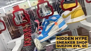 HIDDEN HYPE SNEAKER STORE IN FISHER MALL, QC!