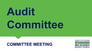 Audit Committee - 20 September 2022.