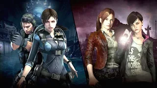 Resident Evil Revelations 1 & 2 Complete Edition All Cutscenes (Game Movie) 1080p