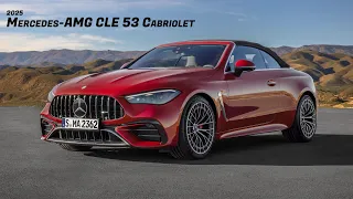 Experience Open-Top Performance with the 2025 AMG CLE 53 Cabriolet from Mercedes-AMG