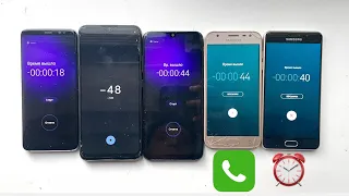 Alarm Clock & Timer o Clock Vibration Sound Samsung A50 A5 Realme Xiaomi Redmi