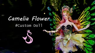 Camellia Fairy Flower - Custom doll - Barbie Doll -  Doll Repaint -  Sang Bup Be
