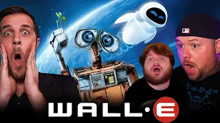 First Time Watching WALL-E Group Movie REACTION