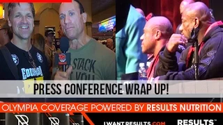 2015 Mr. Olympia Press Conference Wrap Up!