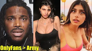 "Soldiers Sell Their Bodies To The Government, Only Fans Is BETTER" - Mia Khalifa