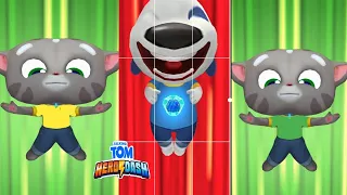 TALKING TOM HERO DASH -- YELLOW GREEN HERO CHATACTER MIRROR MODE CLASSIC RUN HANK CLASSIC RUN