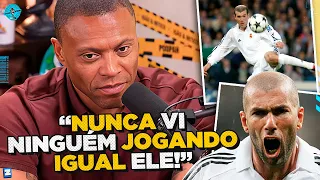 JÚLIO BAPTISTA RASGANDO ELOGIOS AO ZIDANE