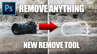 Photoshop's New REMOVE TOOL is a GAME CHANGER | Tutorial Tuesday