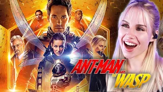 MY FIRST TIME WATCHING ANT MAN & THE WASP!!