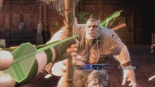 Green Arrow VS Solomon Grundy Quick Time Event | Injustice: Gods Among Us