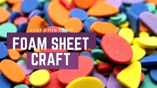 AMAZING FOAM SHEET DIY CRAFT IDEAS AMAZING ROOM DECOR DIYS WITH FOAM