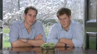 Prince William and Prince Harry's Frog Message