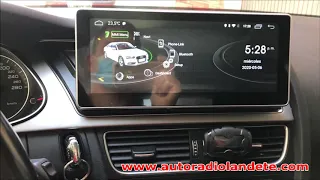 nstalación pantalla Android 10” en Audi A4 B8