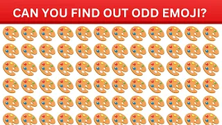 Find the odd one out || Find the different Emoji || #emojichallenge
