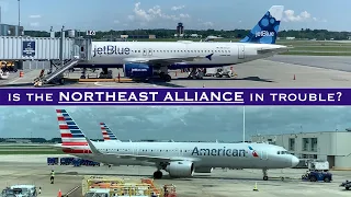 Is the jetBlue-American Airlines NORTHEAST ALLIANCE in TROUBLE? *LAWSUIT*