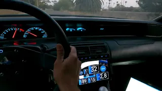 Honda Prelude Turbo 0-70mph acceleration