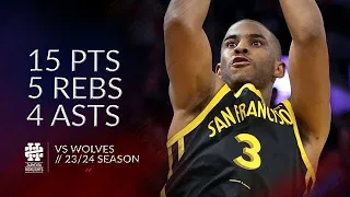 Chris Paul 15 pts 5 rebs 4 asts vs Wolves 23/24 season