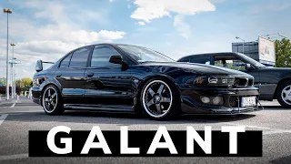 Black Mitsubishi Galant Avance 2,5 V6 by Radek | 4K