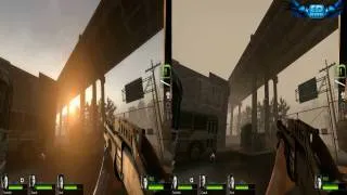 Left 4 Dead 2  PC Gameplay High Vs Low Comparison HD