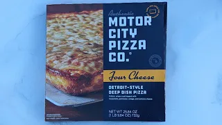 Icy Slice Frozen Pizza Reviews: Motor City Pizza Co. Detroit Style Four Cheese Pizza
