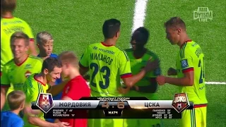 Highlights FC Mordovia vs CSKA (4-6) | RPL 2014/15