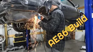 AE86 Corolla Build Ep 4- Bodywork! That escalated quickly!