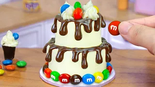 🎂 Most Miniature Chocolate Cake Decorating with M&M Candy | 1000+ Perfect Ideas By Mini Cakes Baking