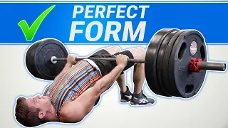 How To: Barbell Glute Bridge | 3 GOLDEN RULES (BUILD BIGGER GLUTES!)