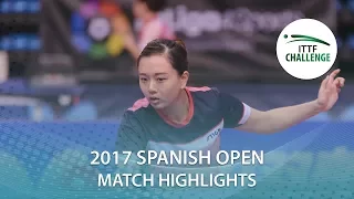 2017 Spanish Open Highlights: Bernadette Szocs vs Wan Yuan (R32)