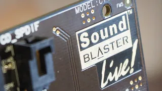 Creative Sound Blaster Live! Эпоха Аппаратного Ускорения Звука // #ЖелеZZo