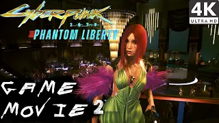 Cyberpunk 2077: Phantom Liberty All Cutscenes (Full Game Movie) PART 2