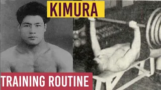 Masahiko Kimura's Training routine